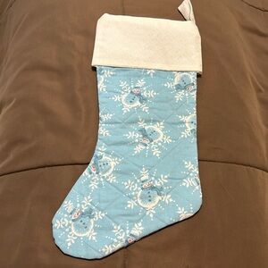 New Handmade Snowman Quilted Christmas Stockings